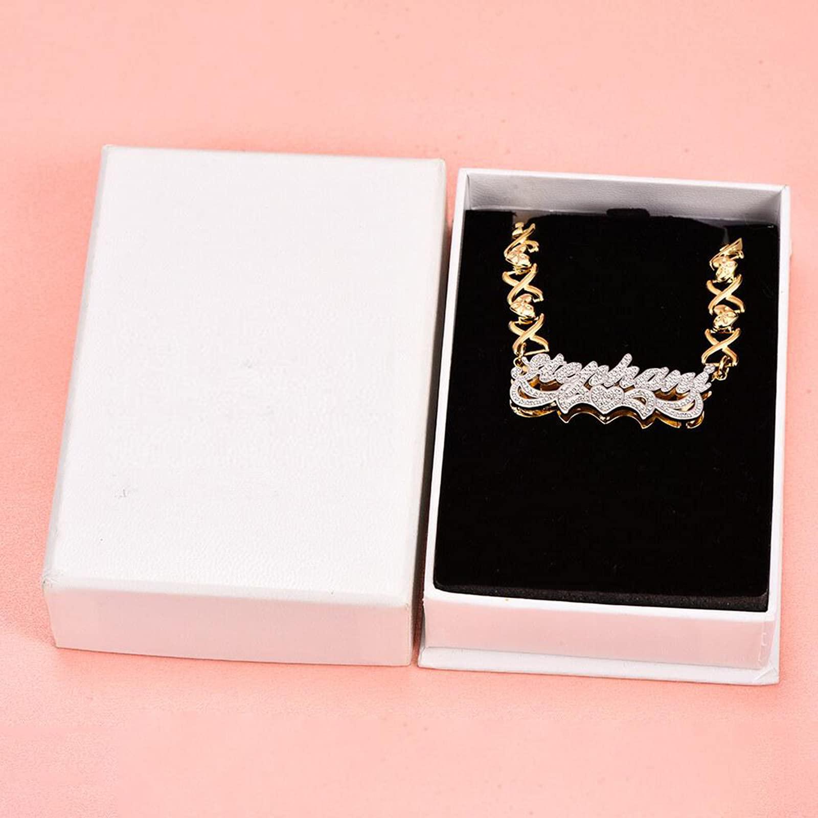 Gemiac Custom Name Necklace Personalized Double Plated - Numba1Diva