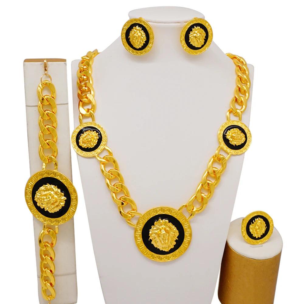 Dubai African Gold Set For any event - Numba1Diva